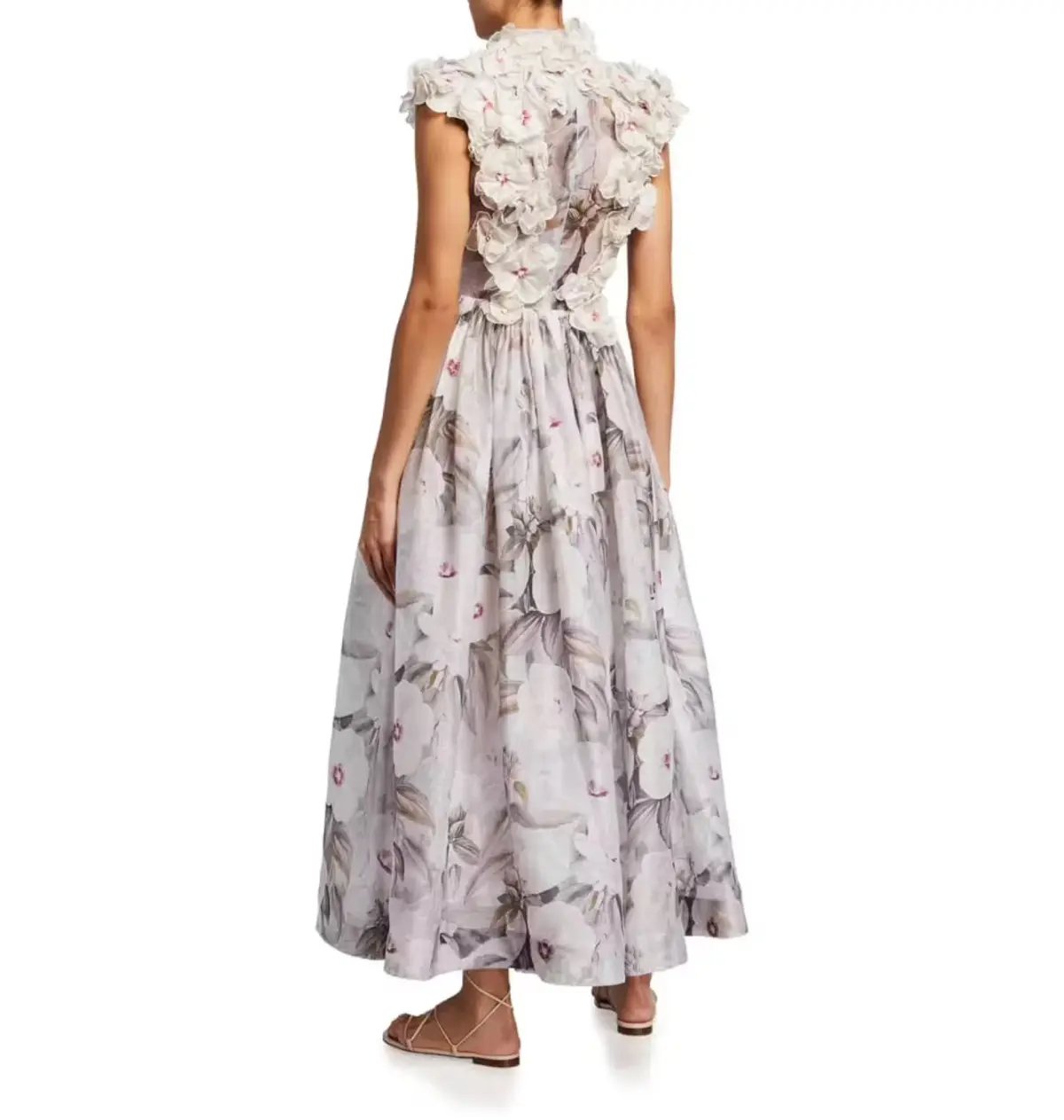 Zimmermann Botanica Gown Rose Mallow Size 0 / AU 8 photo 3