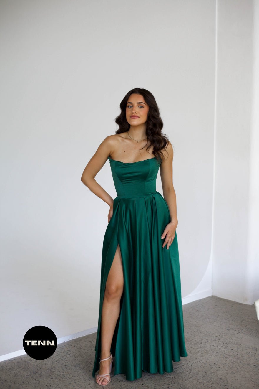 Lia Stublla Alessia Gown - Emerald photo 3