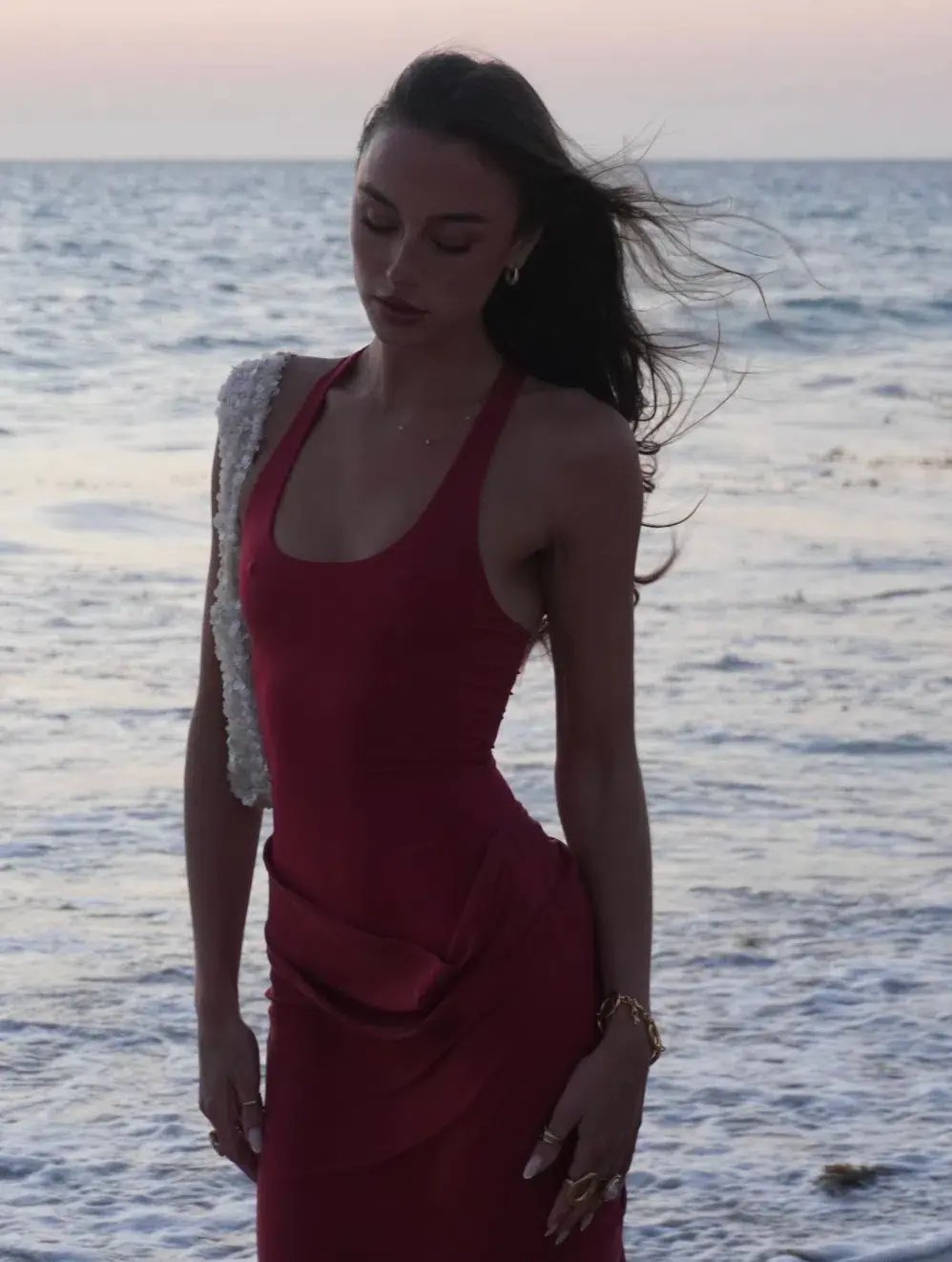 Jade Maxi Dress in Scarlet Red AU 8Jade Maxi Dress in Scarlet Red AU 8 photo 5