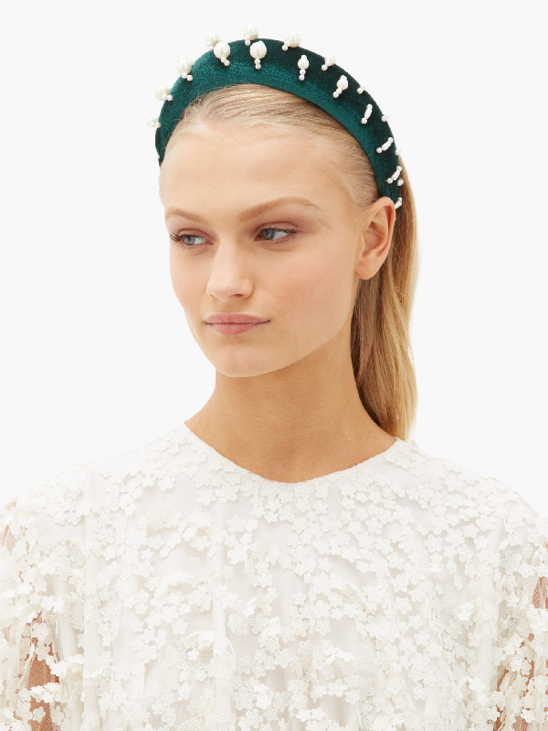 House Of Lafayette Green Lili Headband photo 2