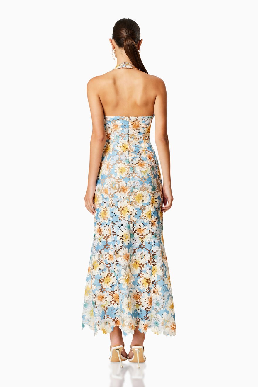 Elliatt Nesting Floral Lace Maxi Dress - Multi photo 4