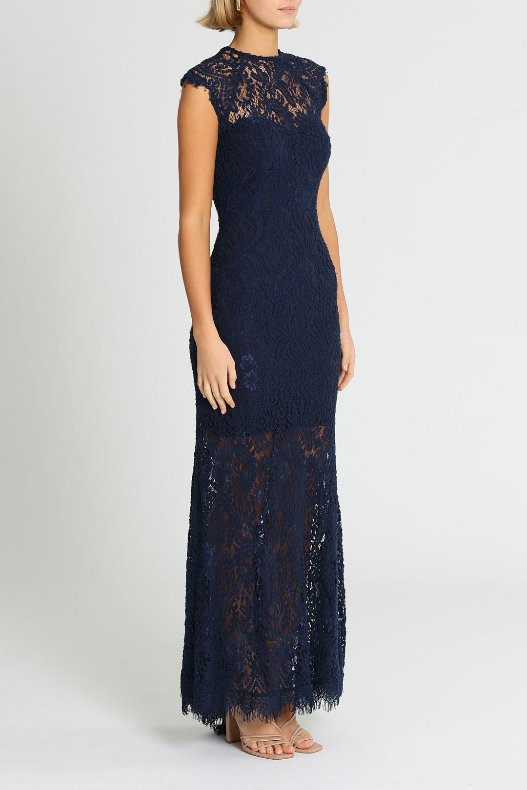 Demi Gown - Navy photo 2