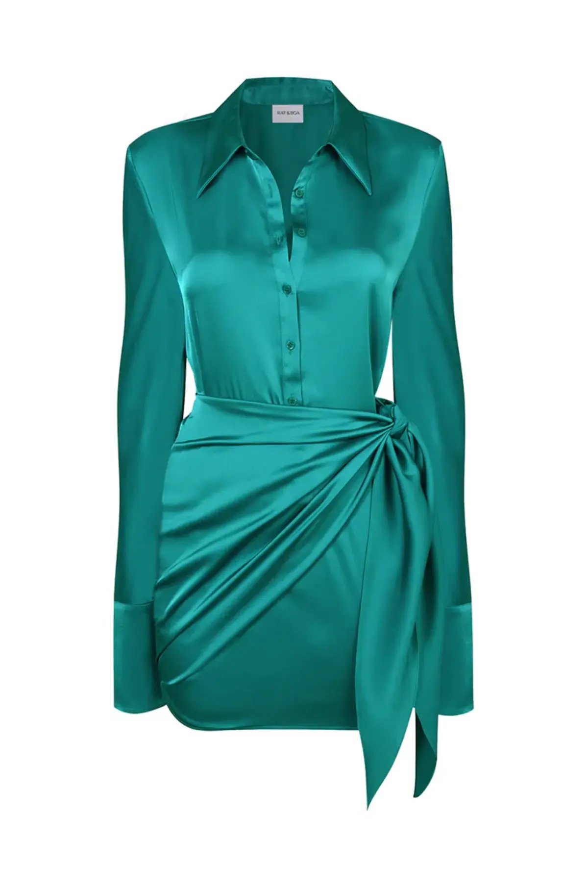 Rat & Boa Alanis Dress Green Size XS / AU 6 photo 4