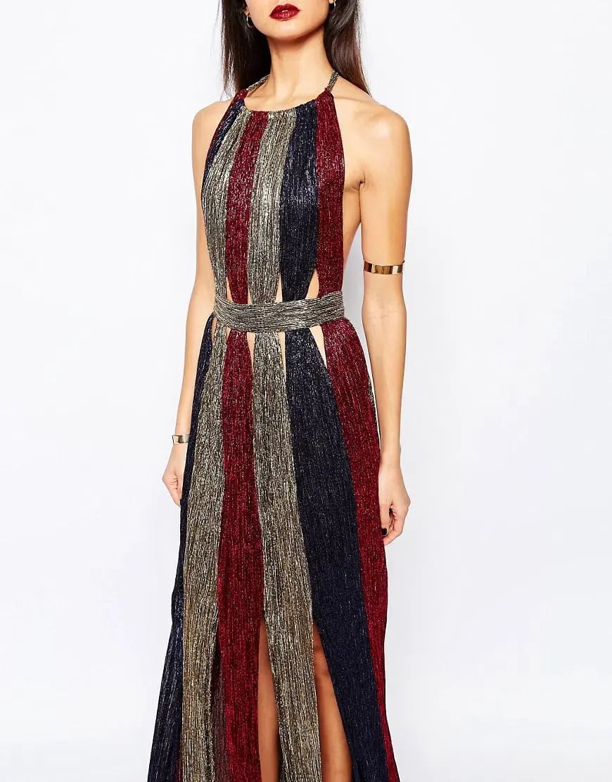Bec & Bridge Santal Maxi Dress Sparkle Multi Size 8 photo 2