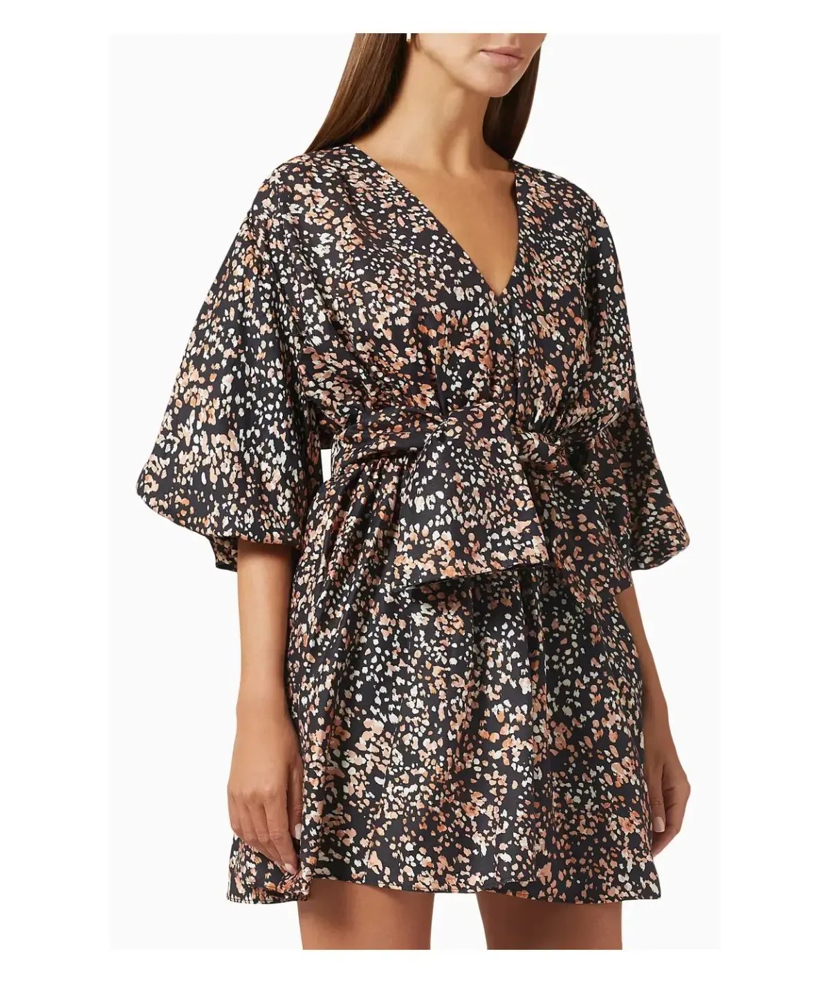 Acler Edson Wild Spot Dress Print Size 8 photo 2