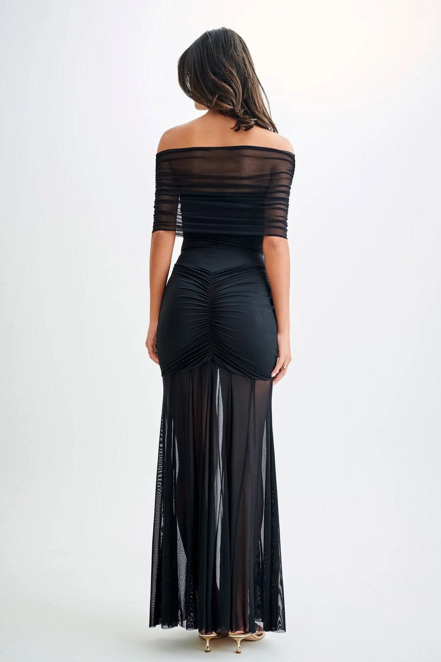 Meshki Capsian Mesh Maxi Black photo 2
