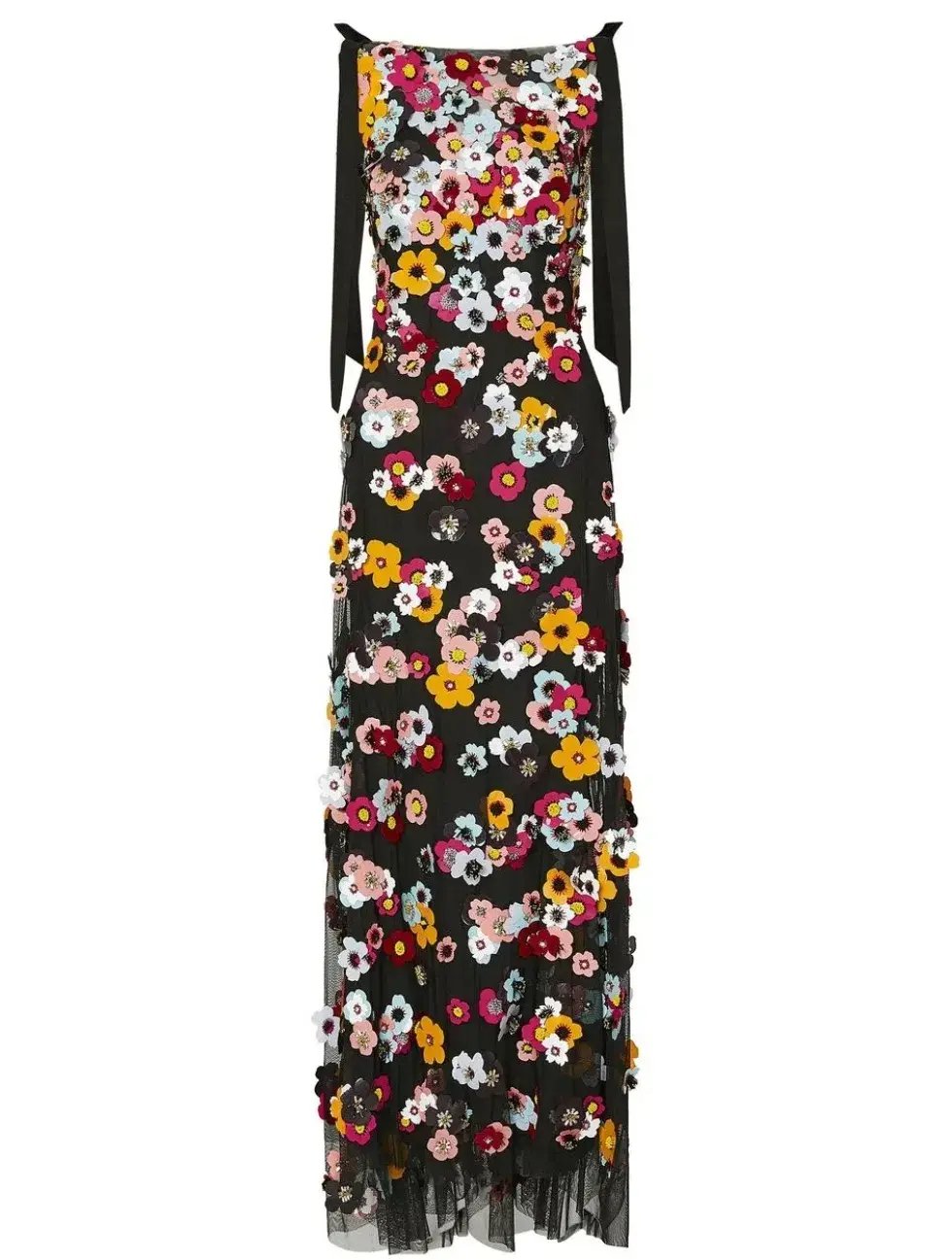 Rachel Gilbert Lolo Applique Floral Gown photo 4