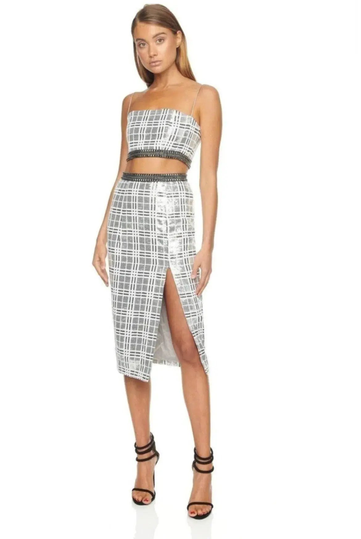 Eliyah the Label Lexi Top & Skirt Set Print Size XS photo 3