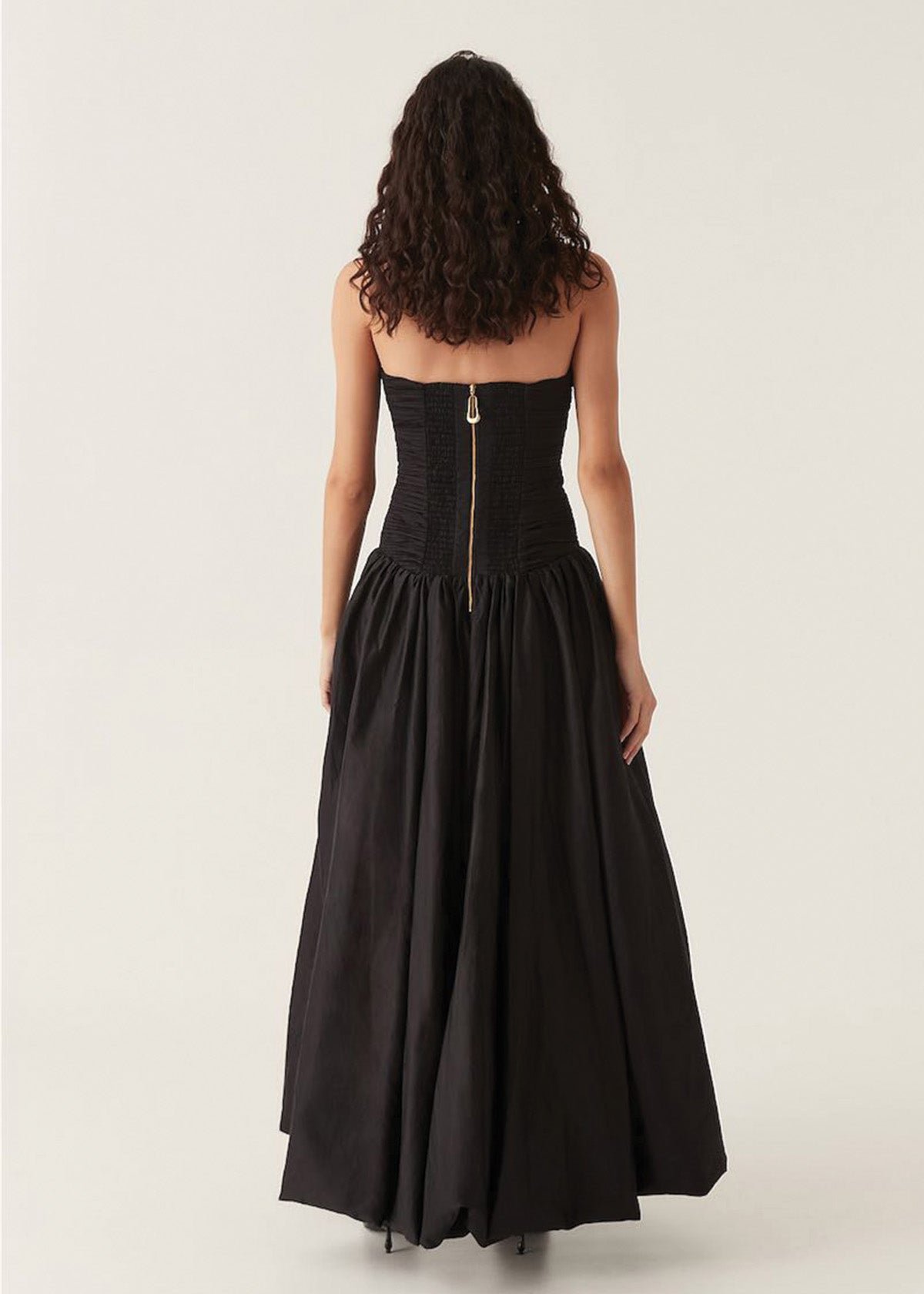 Violette Bubble Dress in Black photo 3