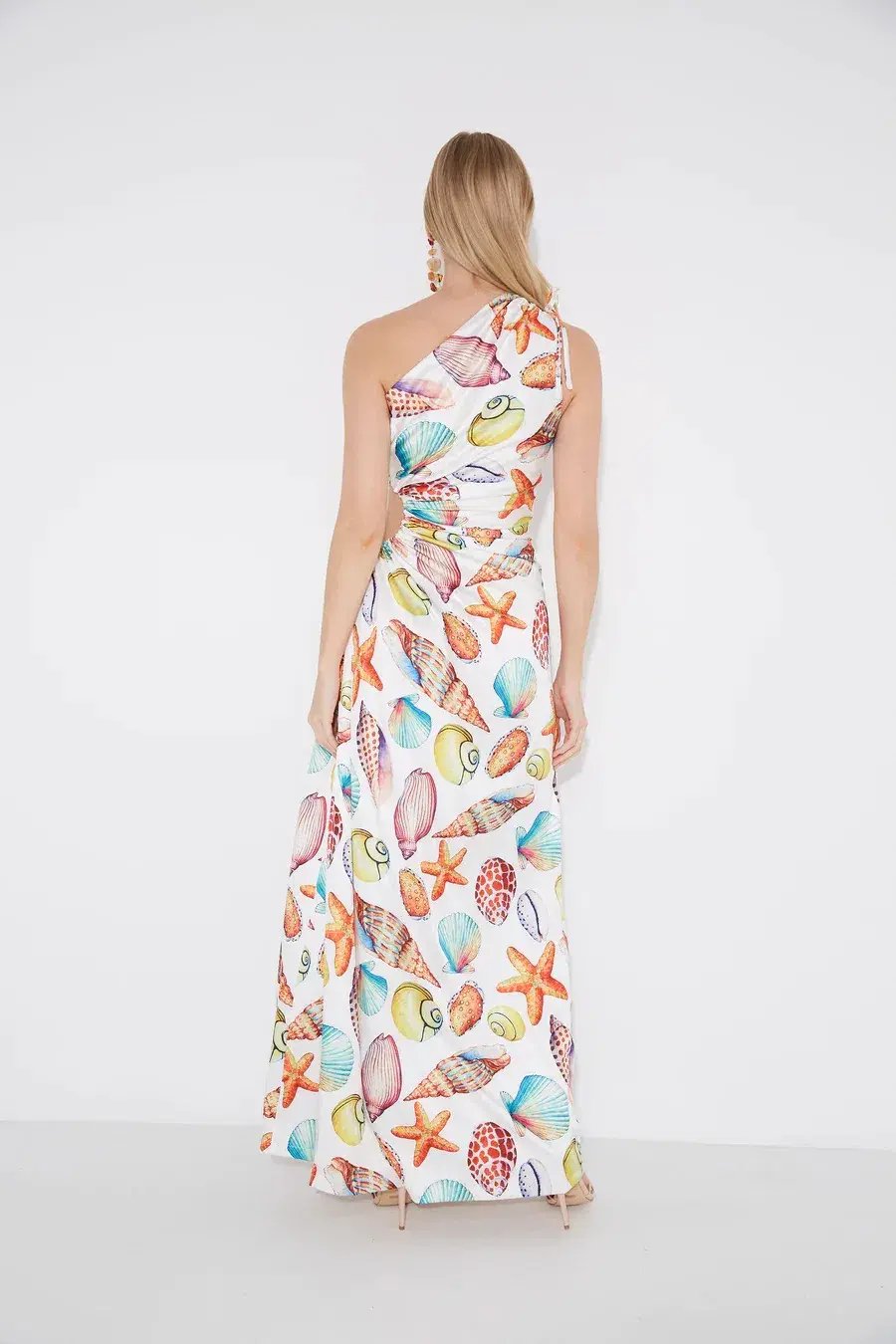 Sonya Moda Nour De La Mer Maxi Dress Print Size 10 photo 3