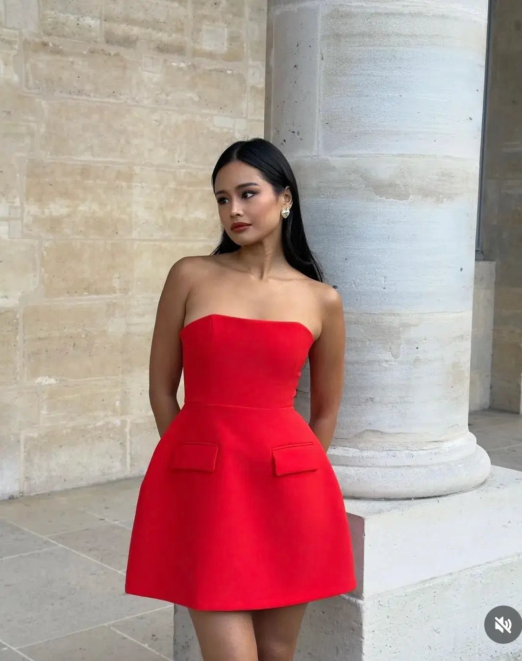 Odd Muse The Ultimate Muse Strapless Mini Dress Red Size S / AU 8 photo 8