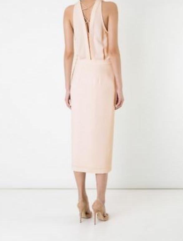 Dion Lee Line II Soft Lace Dress, Black photo 3