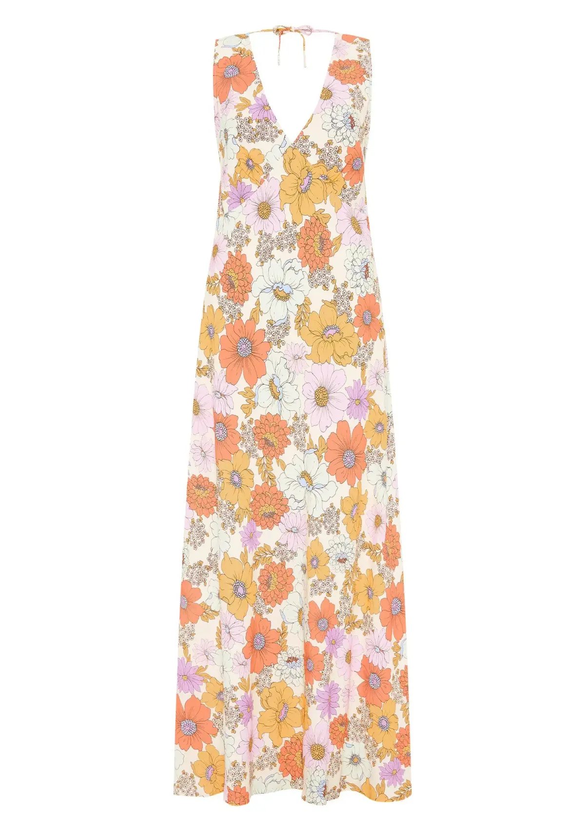 Auguste Lara Maxi Dress Floral Size 12 photo 3