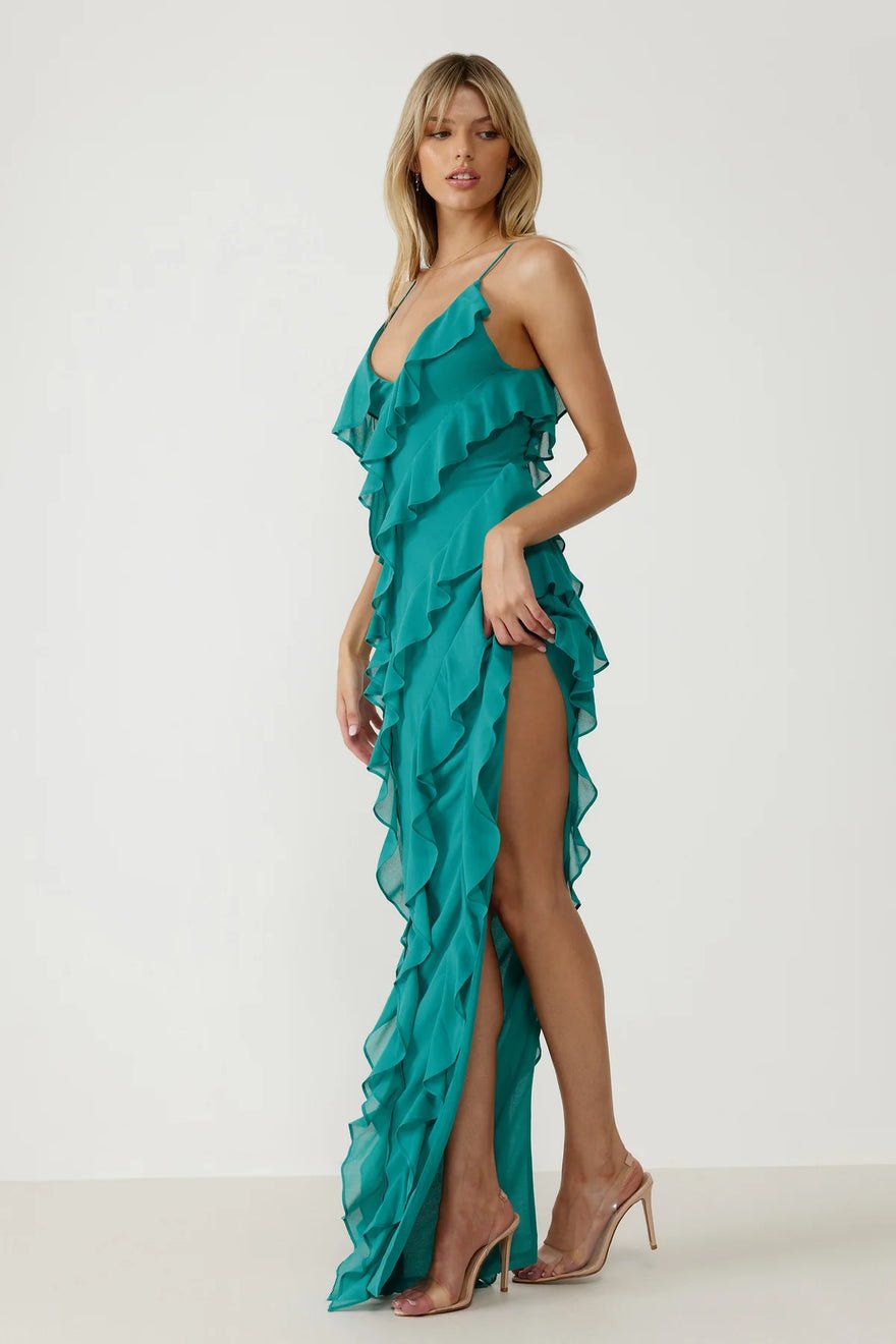 Lexi Etienne Dress - Teal photo 4