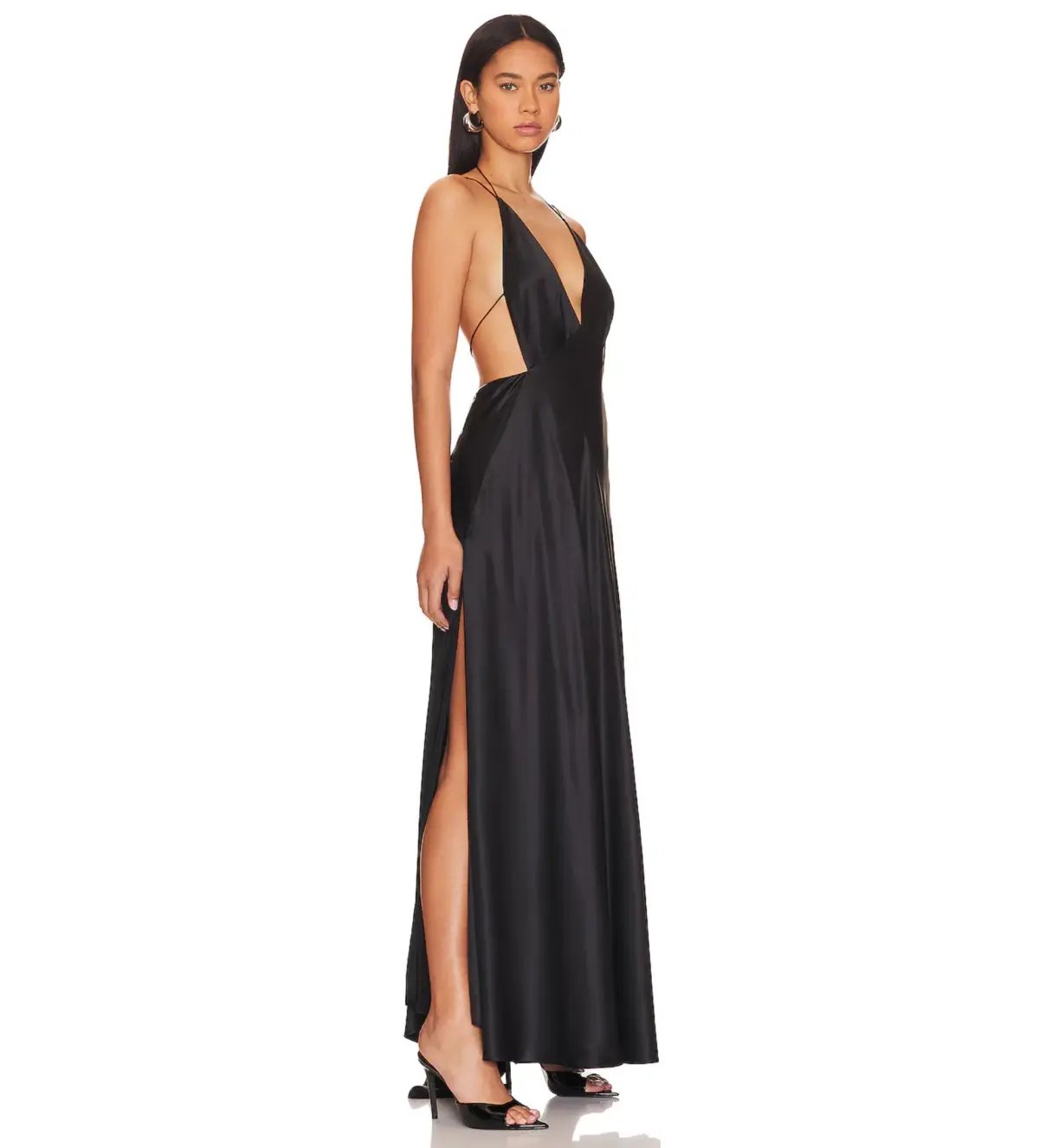 Michael Lo Sordo Tash Gown Black Size AU 8 photo 3