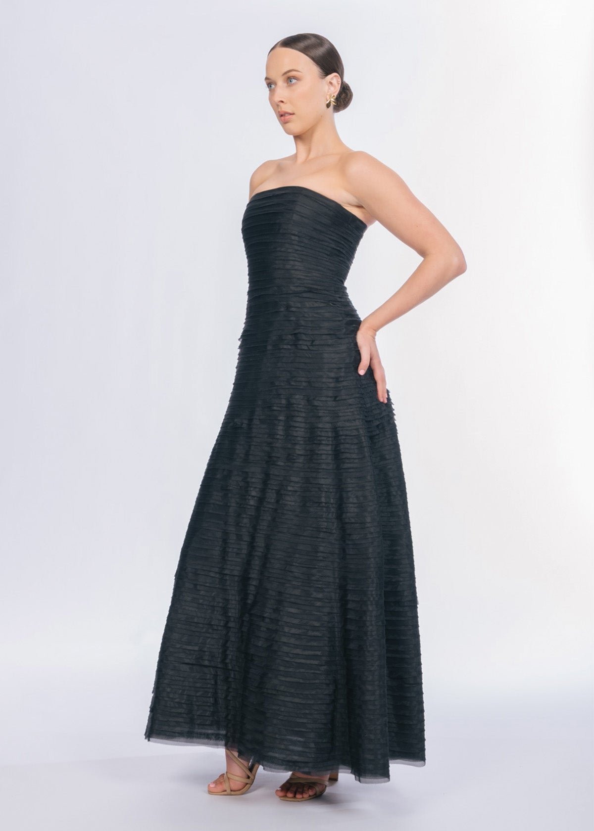Soundscape Dress in Black photo 2