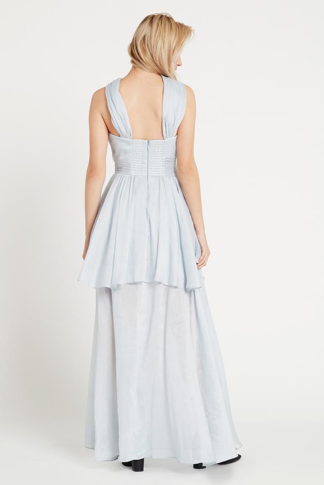 Aje Fraser Maxi Dress Blue Size 8 photo 2