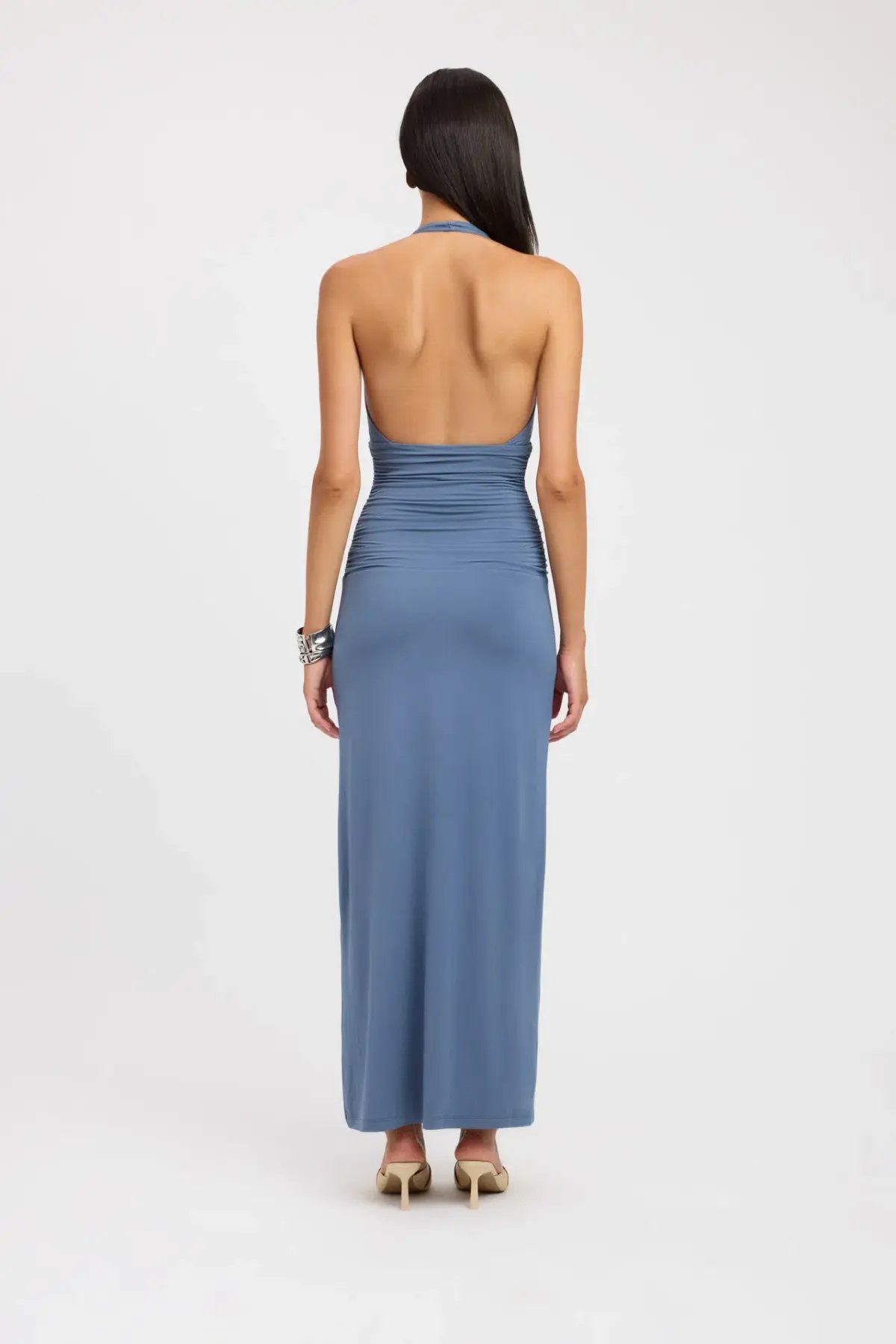 Kookai Brooklyn Maxi Dress in Blue Mist Size 38 / AU 10 photo 2