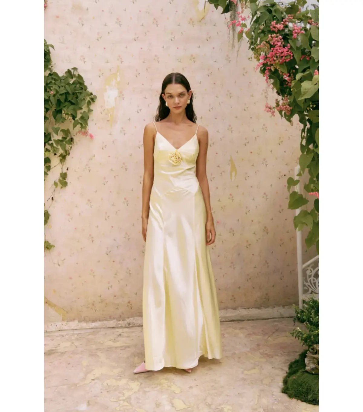 Bubish Savannah Rosette Gown in Yellow Size S / AU 8 photo 5