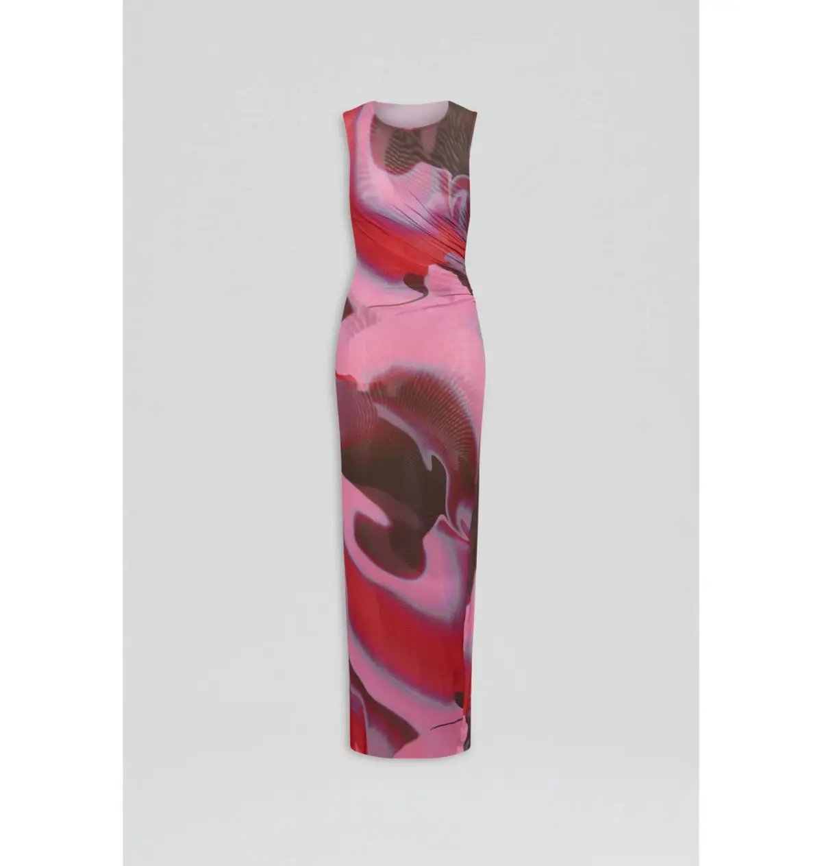Scanlan Theodore Italian Watercolour Dress Raspberry Size AU 10 photo 3