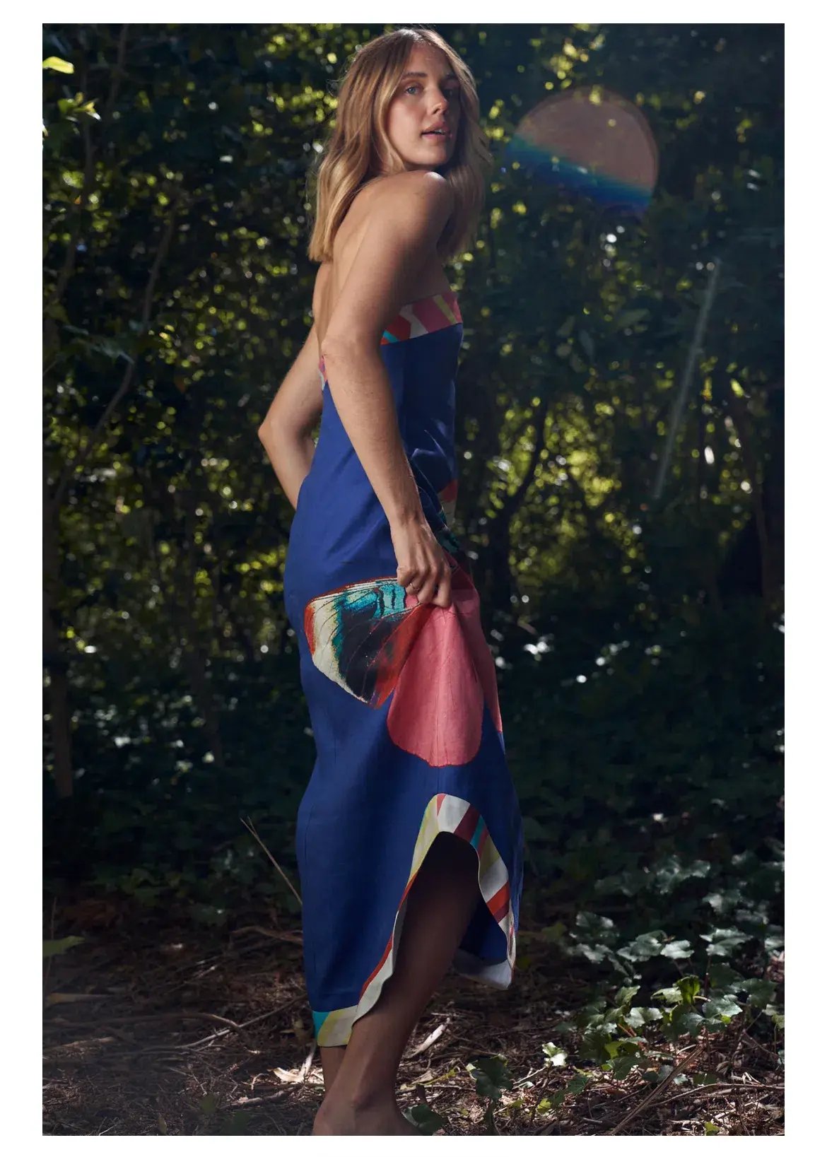 Aston Studio MAEVE DRESS IN NEELAM PAPILLON photo 2