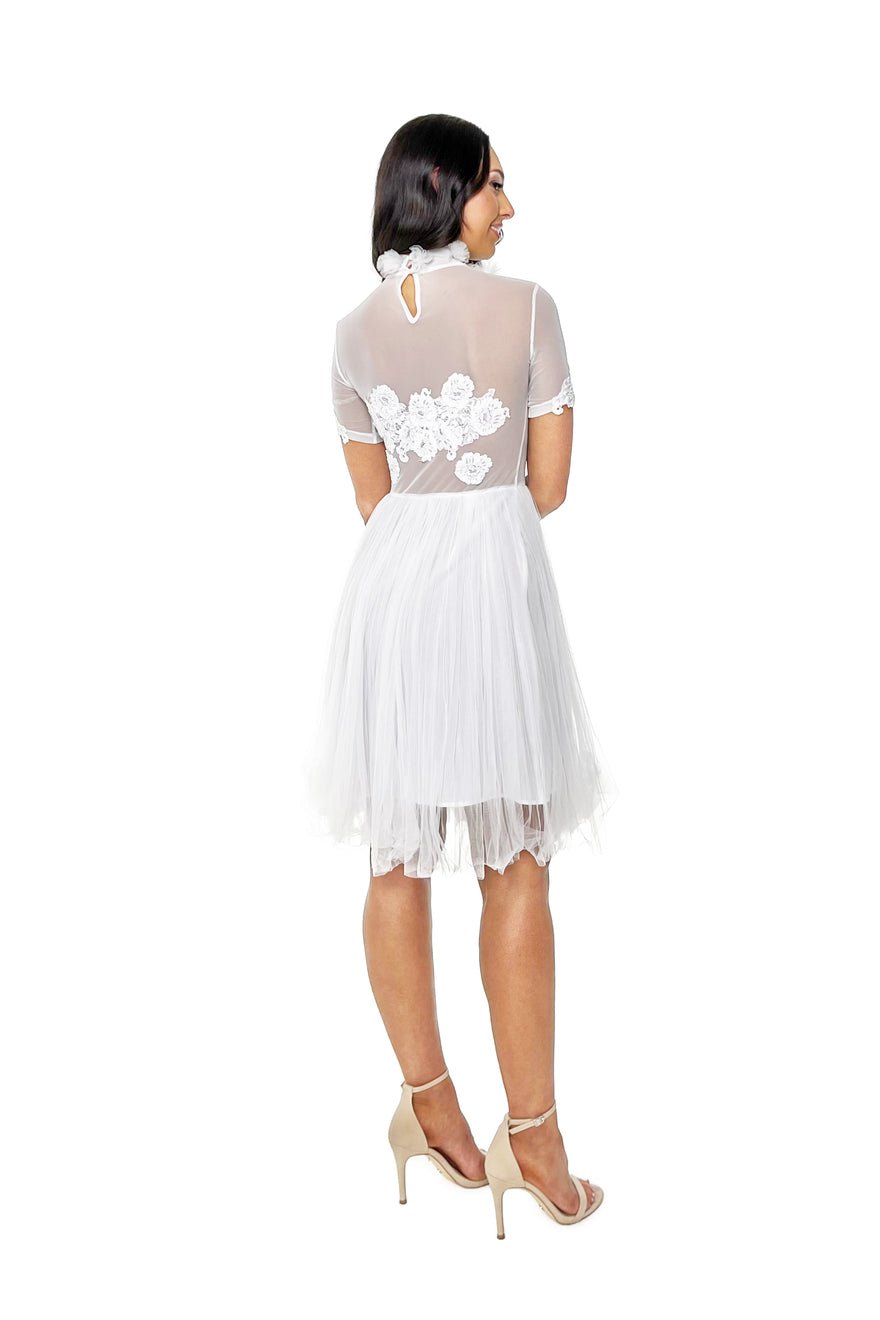 Jonte Designs Dreamer Lace Dress - White photo 2