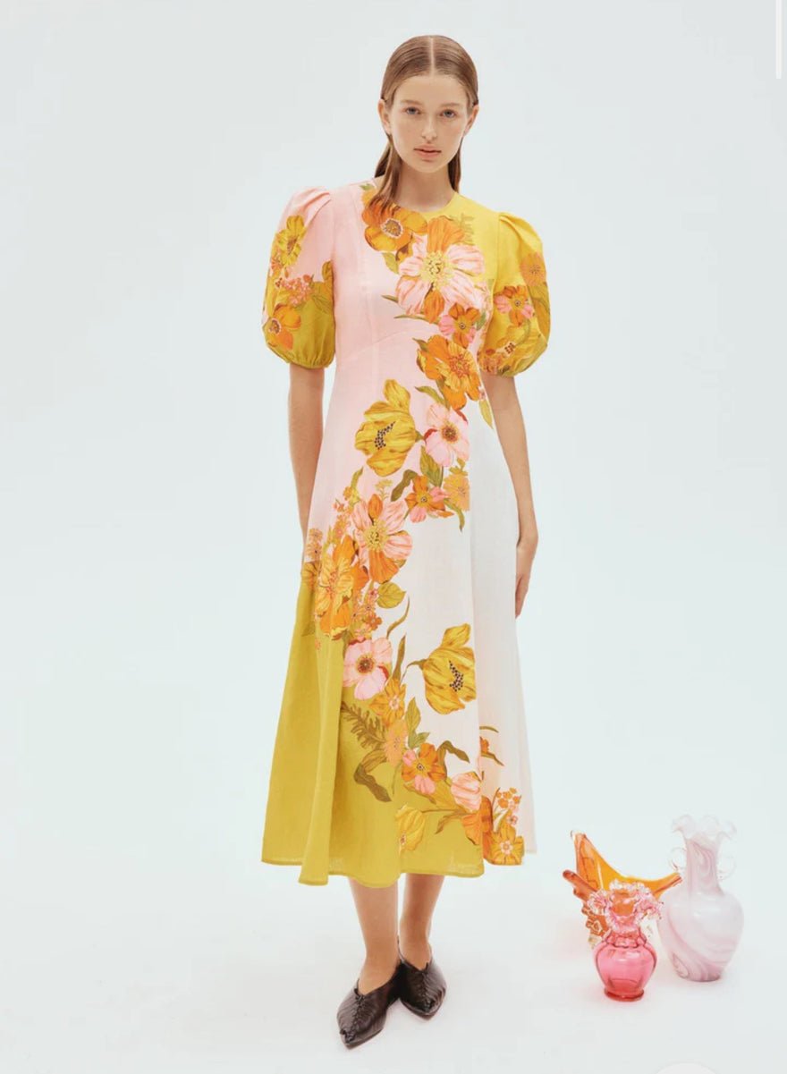 Alemais Silas Midi Dress Print photo 4