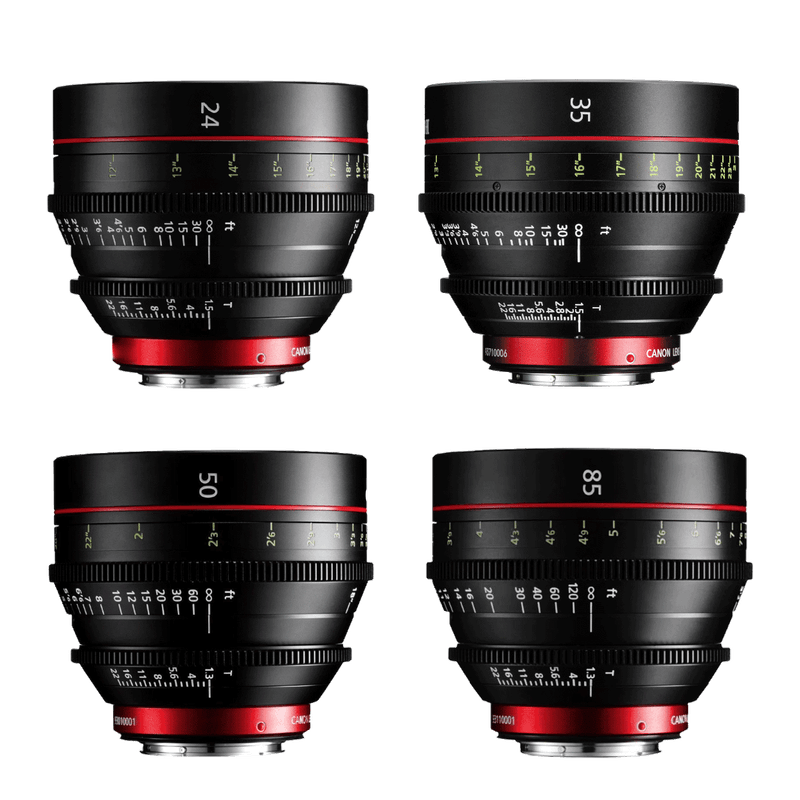 Canon CN-E Cinema Primes (4x Lens Set) photo 2