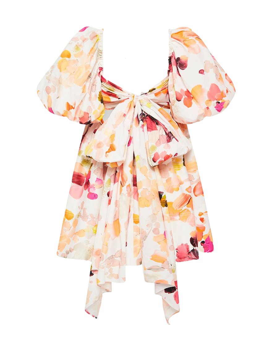 Aje Dassia Puff Sleeve Mini Dress photo 3