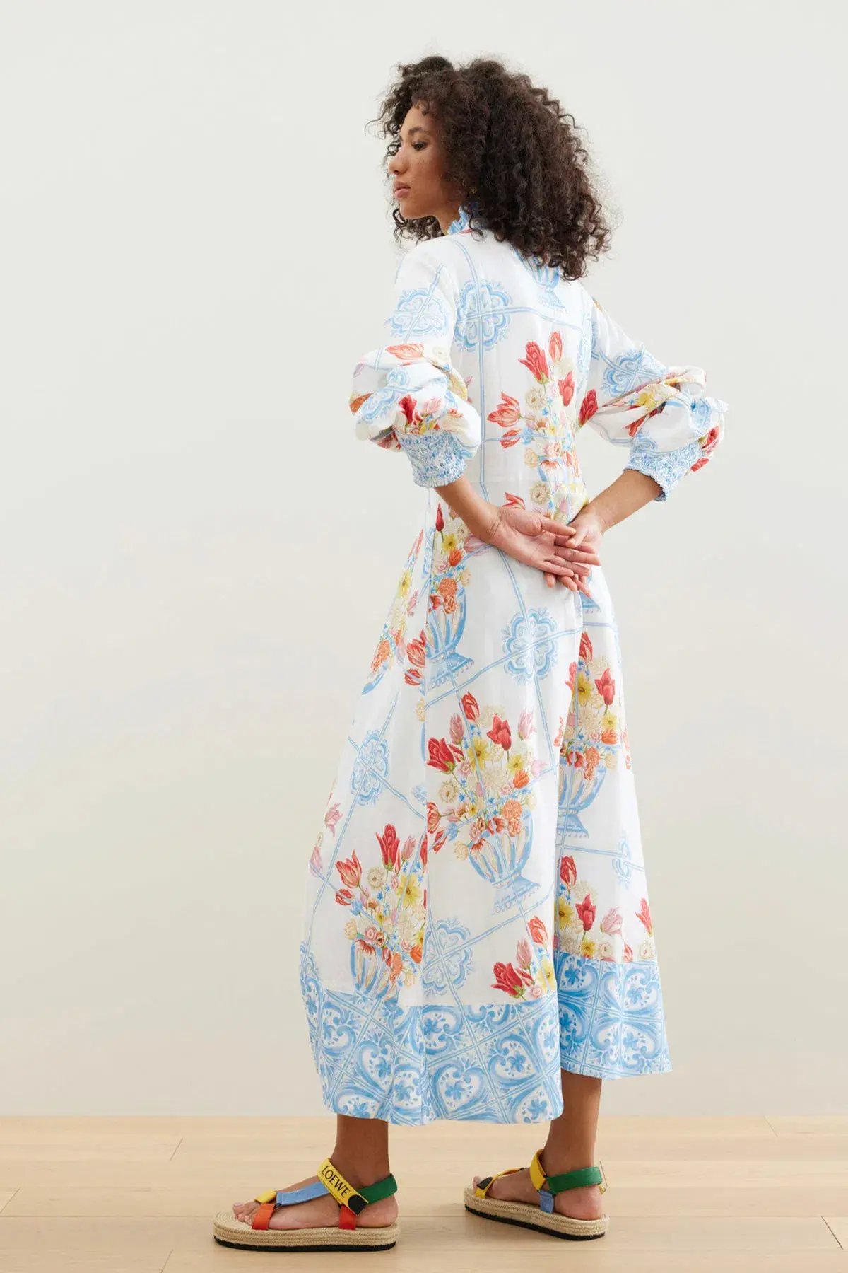 Binny Viva La Frida Midi Dress Multi Size 8 photo 2