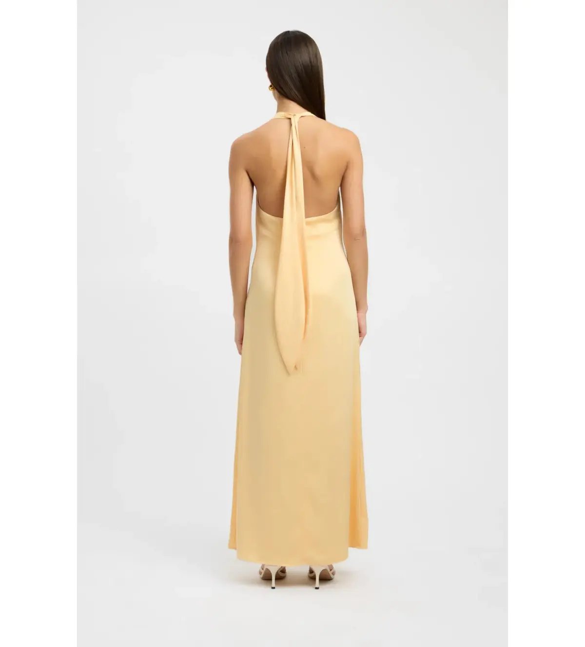 Kookai Milan Maxi Dress in Yellow Size AU  6 photo 5