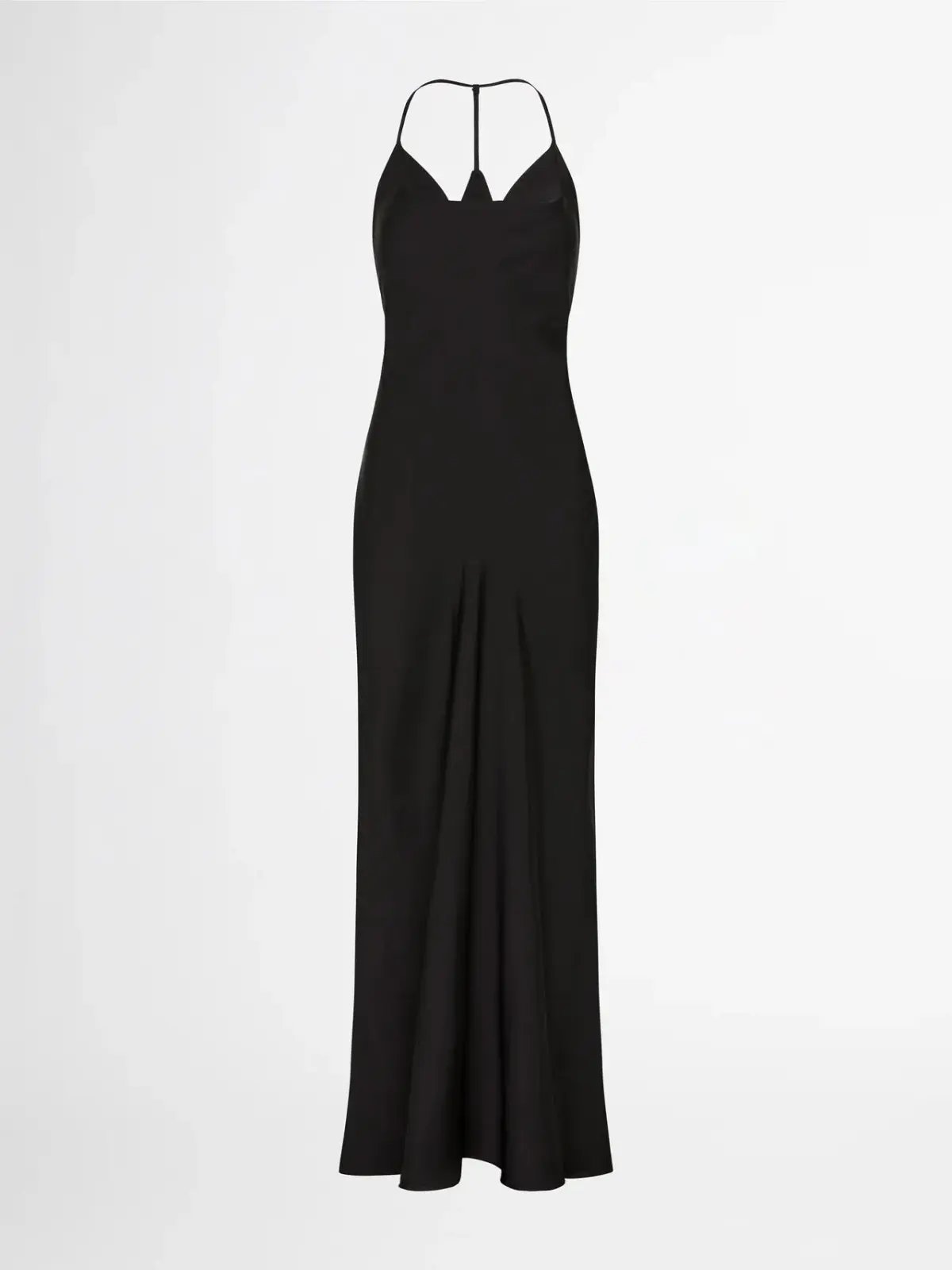 Sheike Ivy Draped Maxi Dress Black Size 10 photo 4