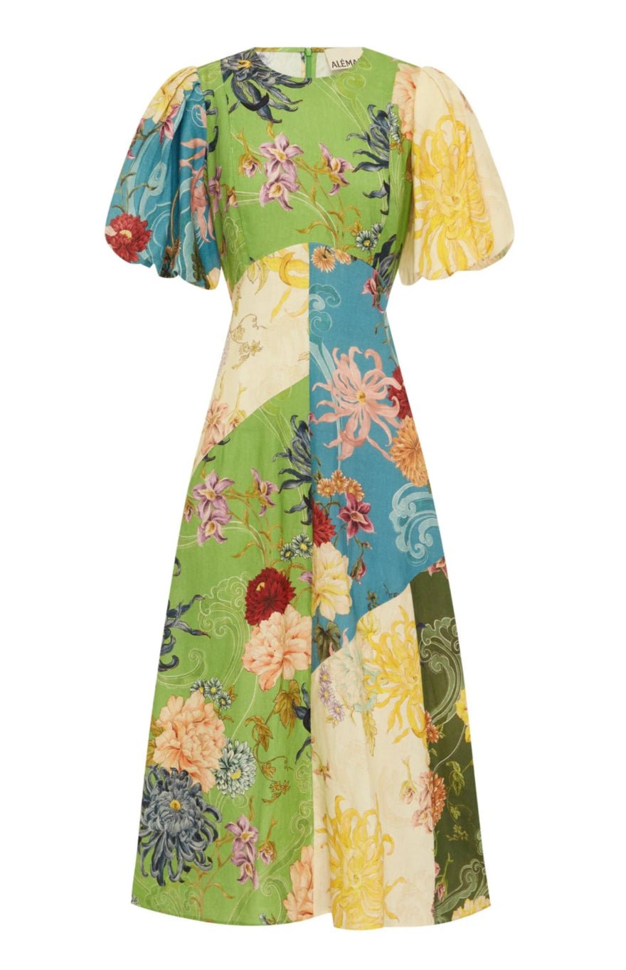 Alemais Avery Spliced Midi Dress photo 2