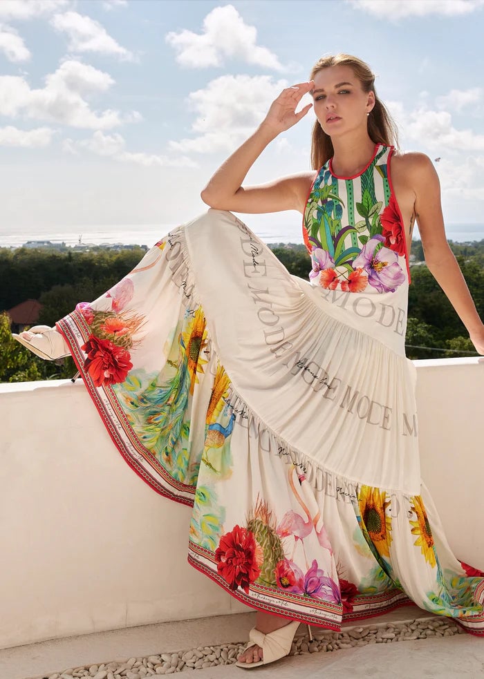 Mackenzie Mode Flamingos Maxi photo 2