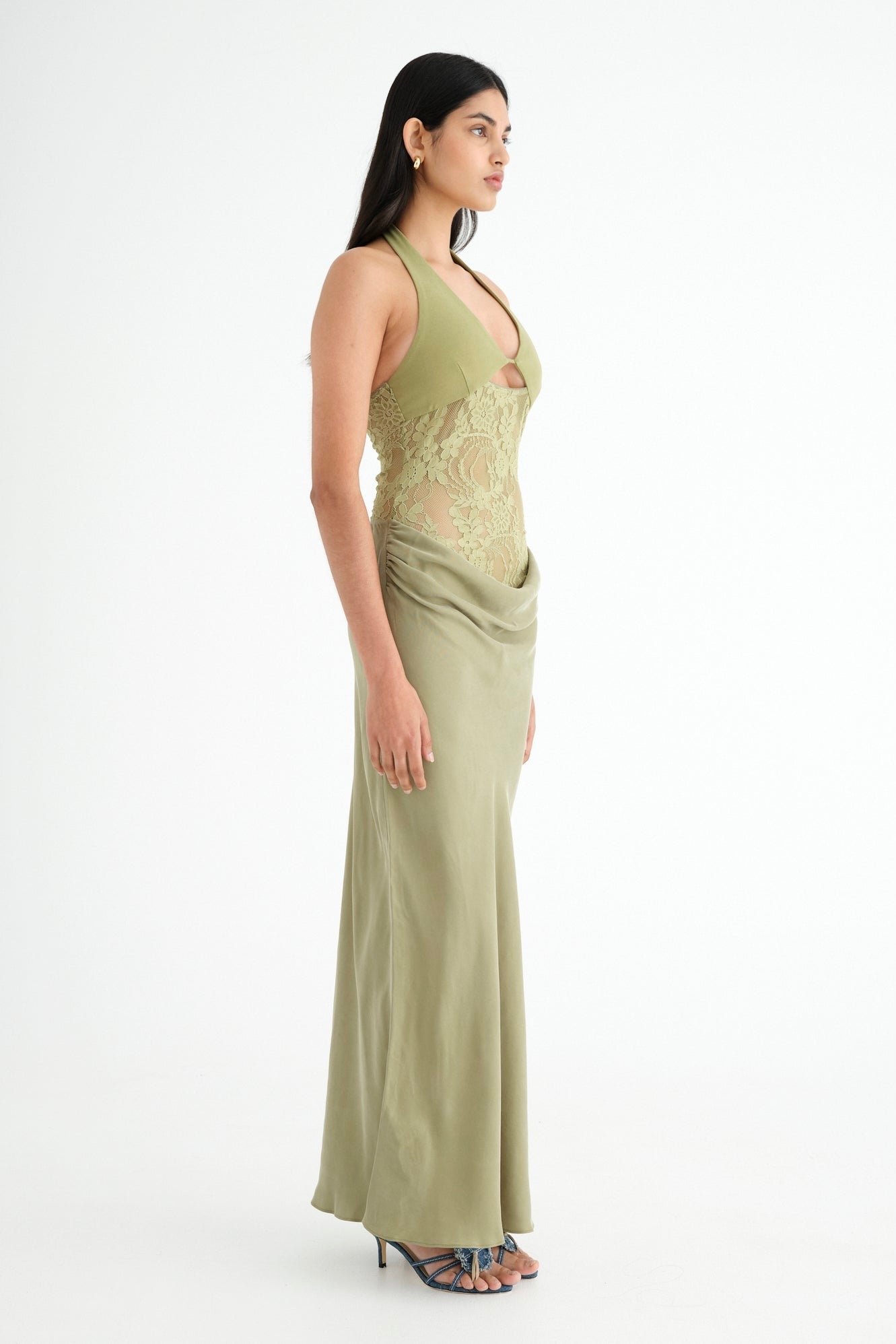 BENNI MIKO MAXI DRESS - PEAR photo 3
