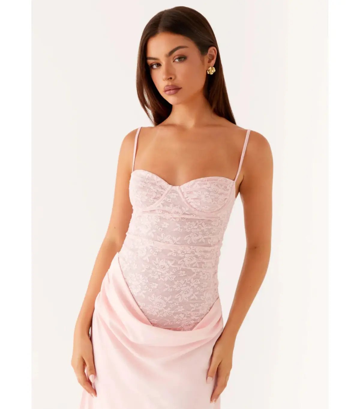 Peppermayo Exclusive Romy Maxi Dress Pink Size AU 4 photo 3