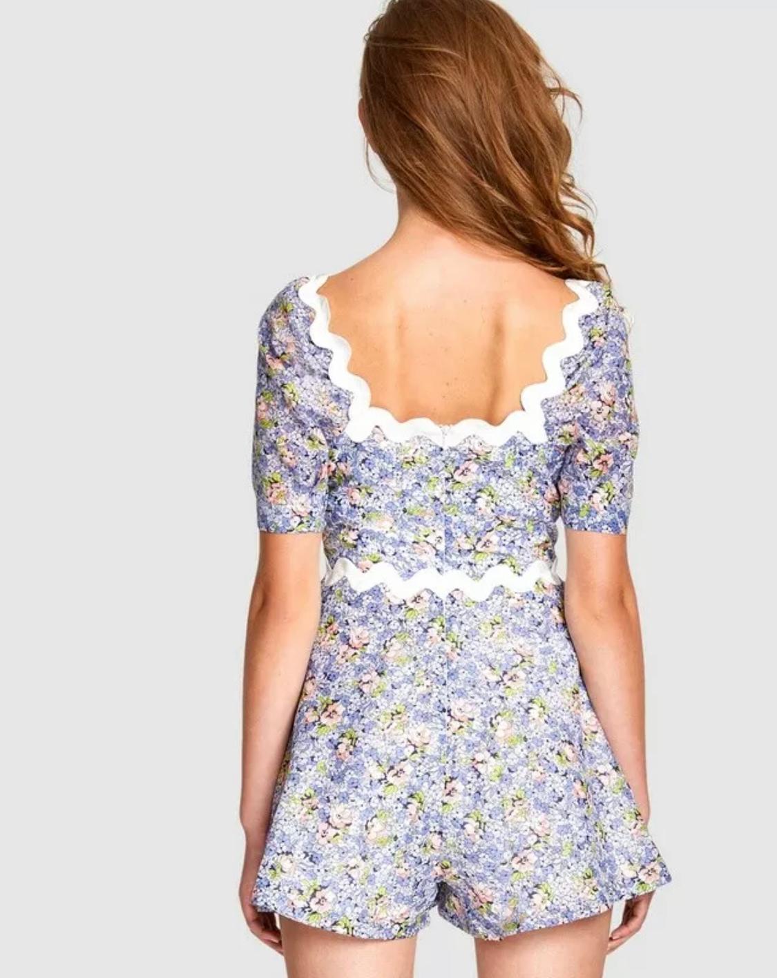 Alice McCall Lady Playsuit Blue Size 8 photo 2