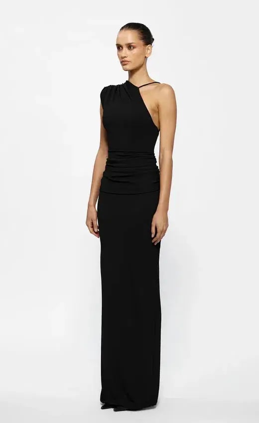 Effie Kats Greer Gown Black Size AU 12 photo 2