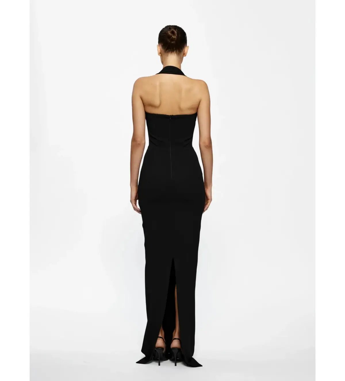 Effie Kats Marian Maxi Gown in Black Size 6 photo 4