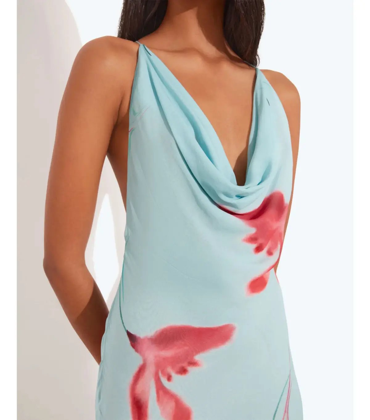Rat & Boa Vincenza Dress Blue Size 8 photo 3