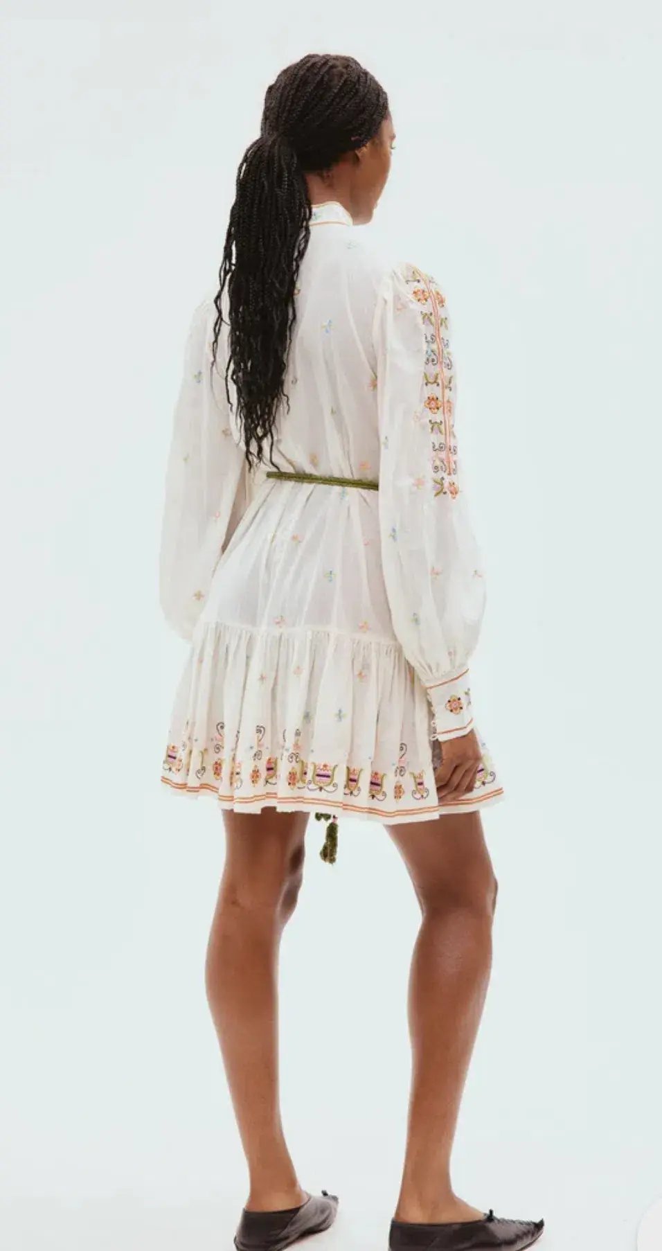 Alemais Lovella Mini Dress Floral Size 14 photo 3