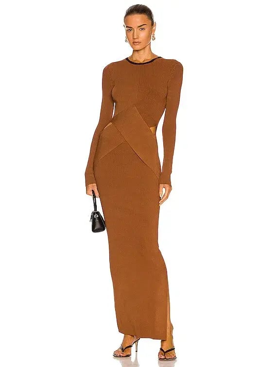 Natalie Rolt Dahlia Gown in Espresso Size 1 / AU 8 photo 7