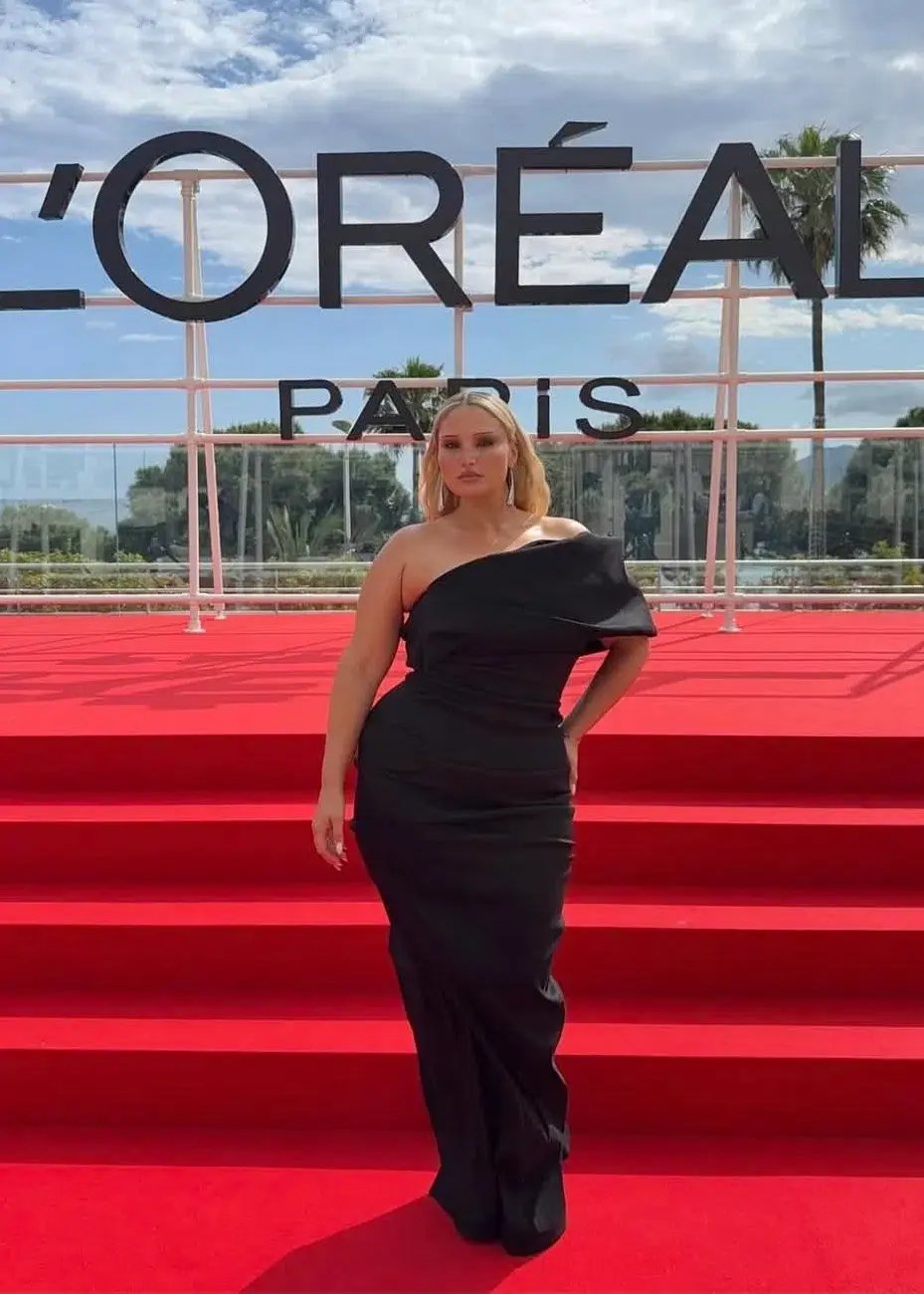 Rachel Gilbert Kat Gown Black 4/AU14 photo 6