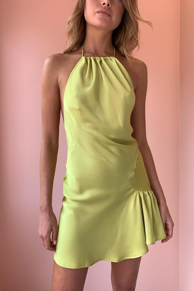 One Fell Swoop La Californie Mini Dress Green Size 8 photo 2