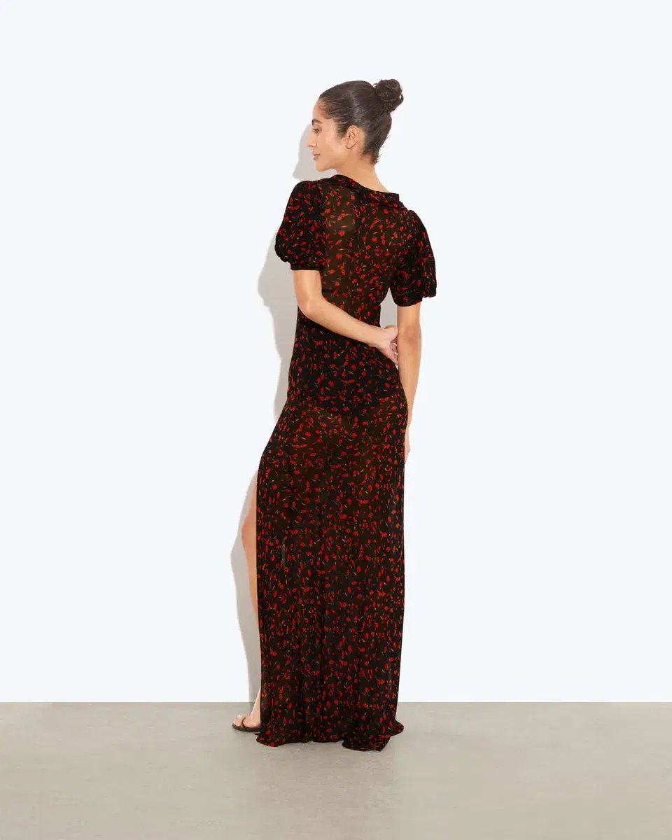 Rat & Boa Magnolia Floral Dress Black Floral Size XS/AU 6 photo 6