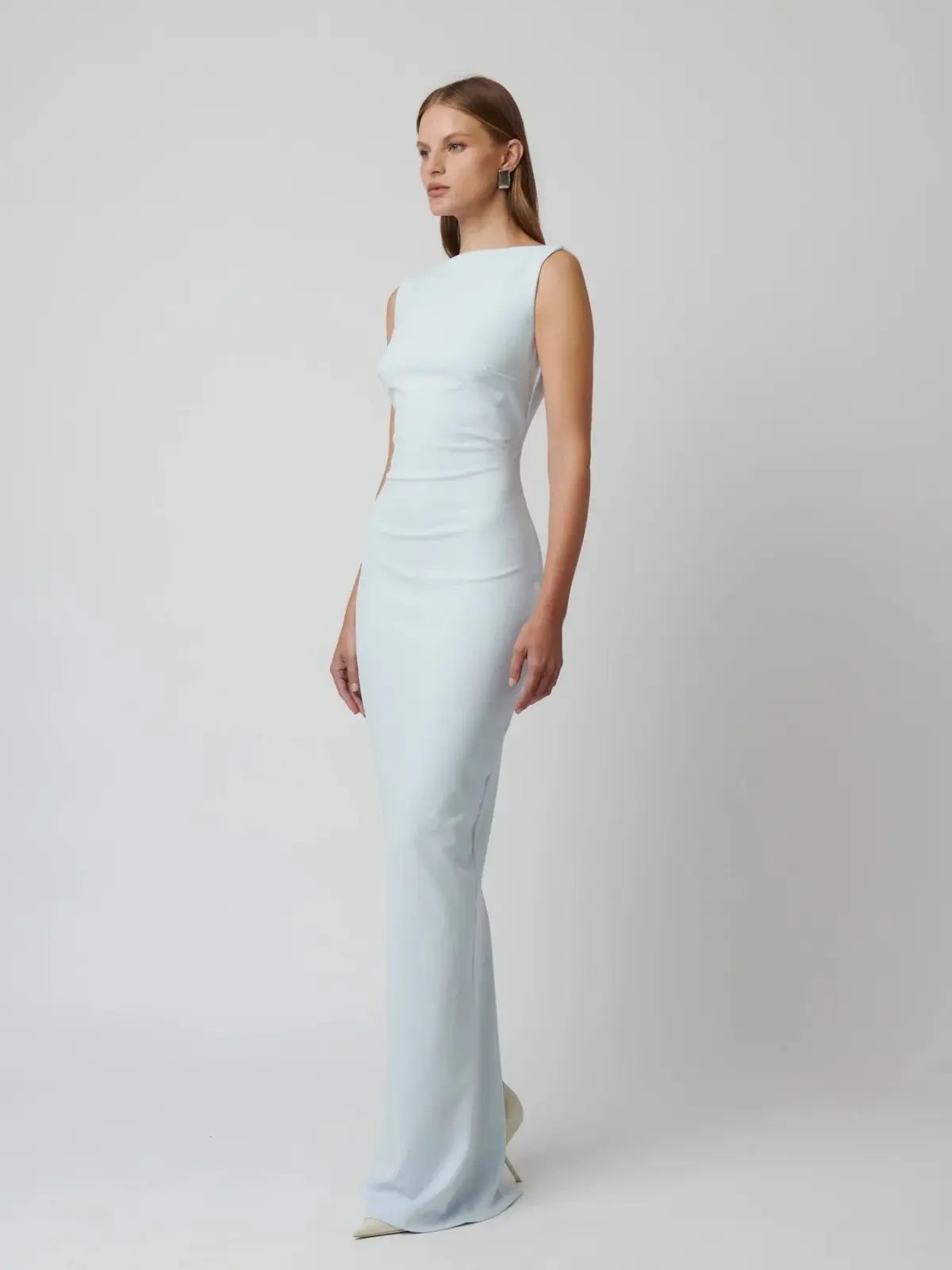 Effie Kats Verona Gown In Ice Blue Size M / AU 10 photo 4