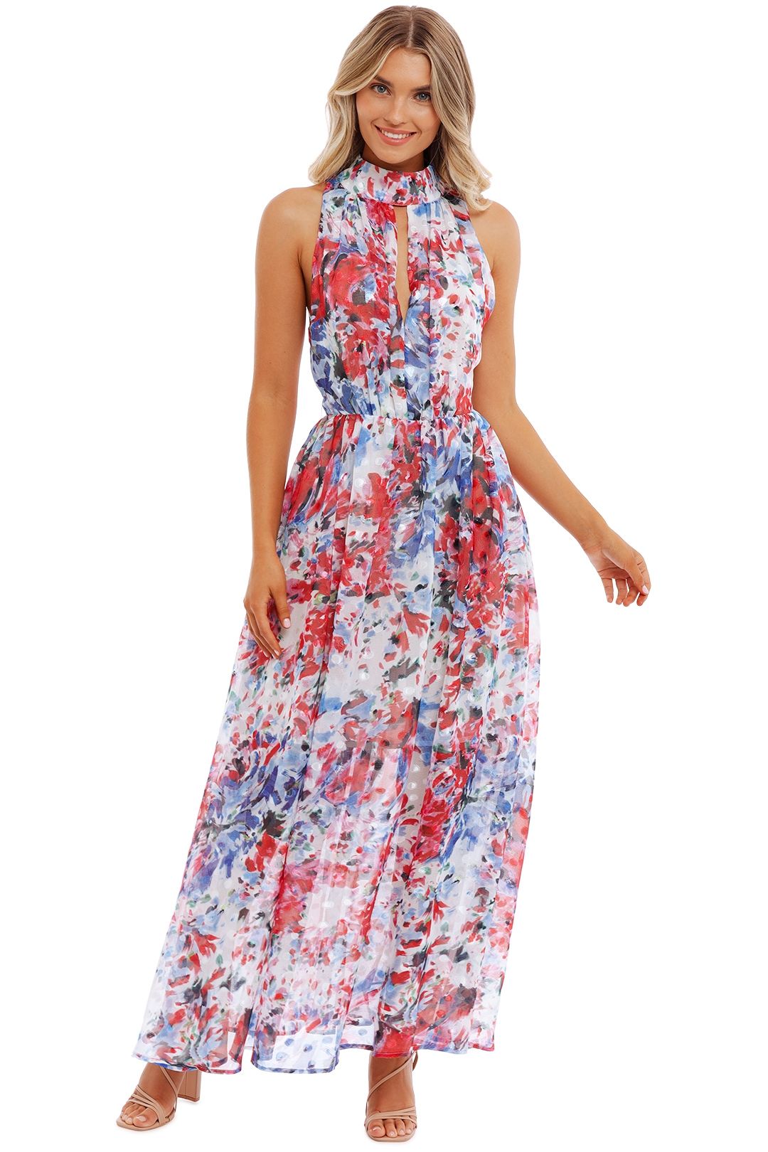 Halter Gown - Spring Flora photo 4