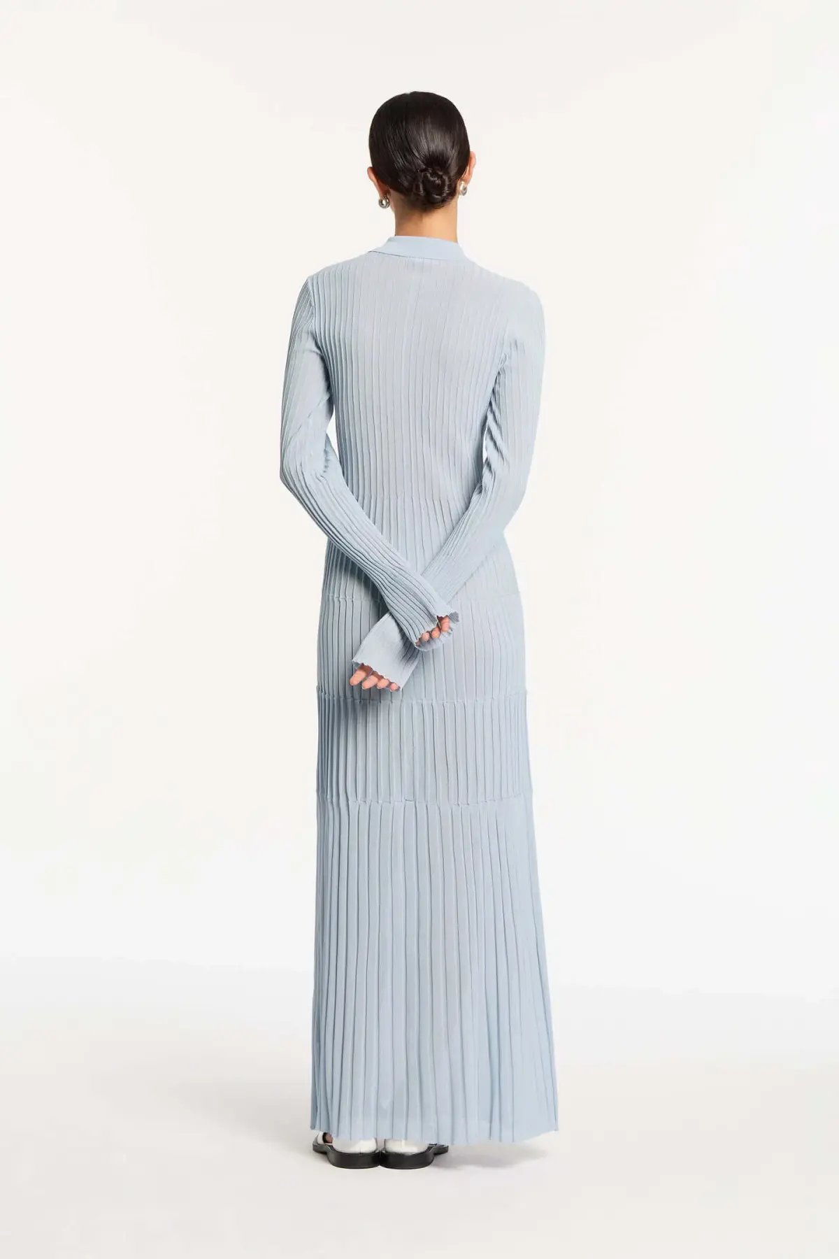 Sir the Label Eva Buttoned Maxi Dress Ice Blue Size 1 / AU 8 photo 2