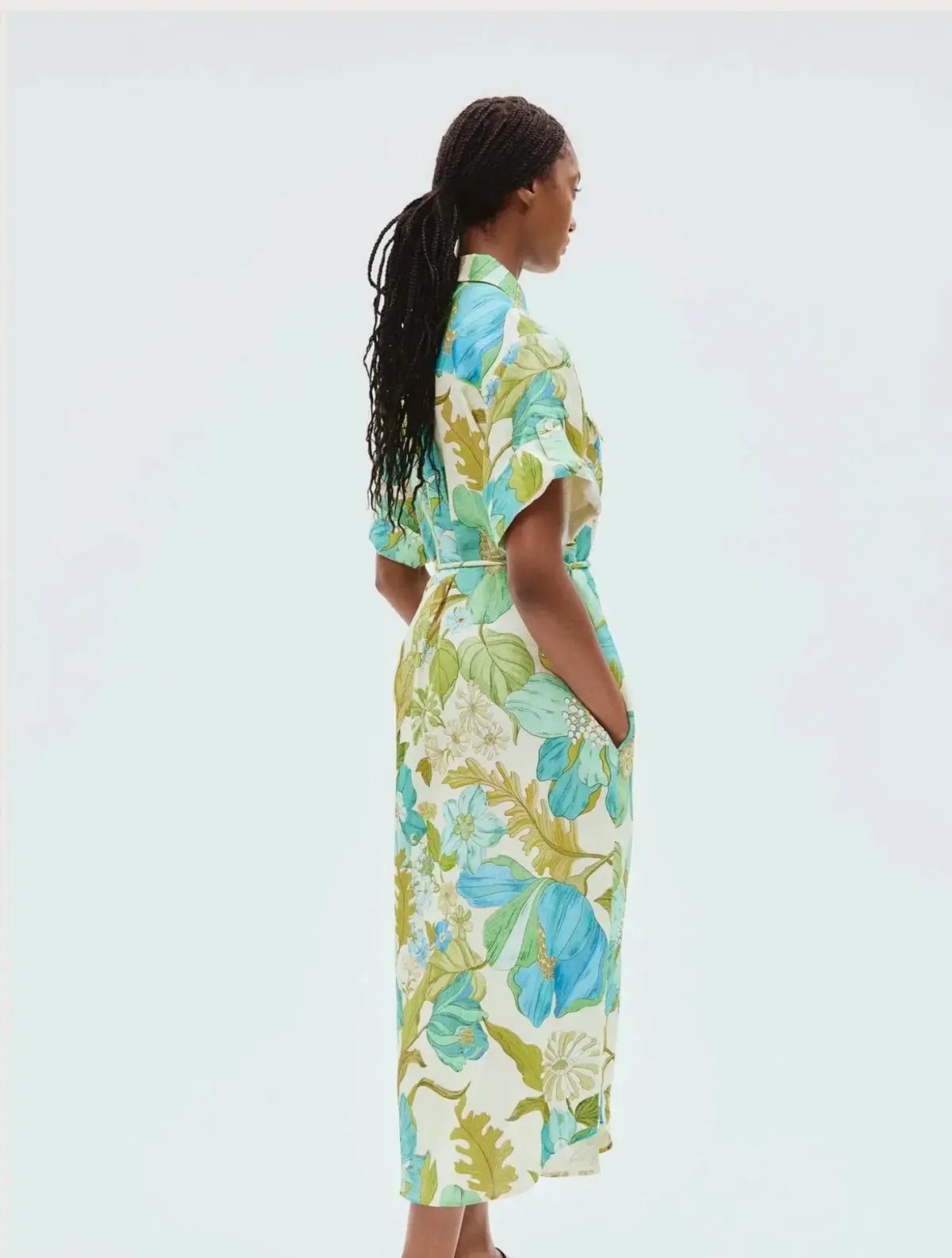 Alemais Janis Shirt Dress Floral Size 14 photo 3