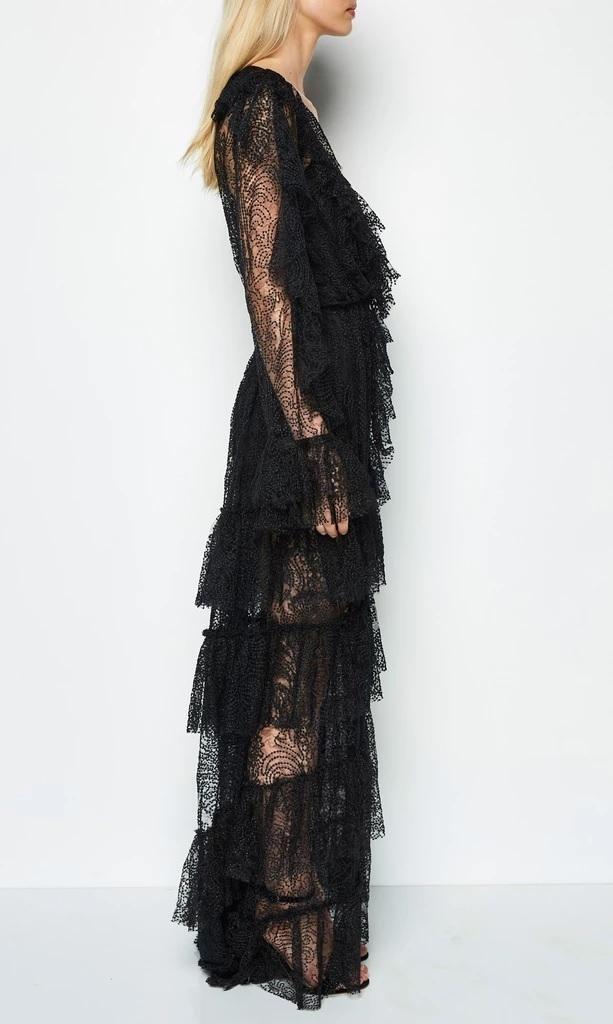 Alice Mccall Rococo Gown Black Size 6 photo 3